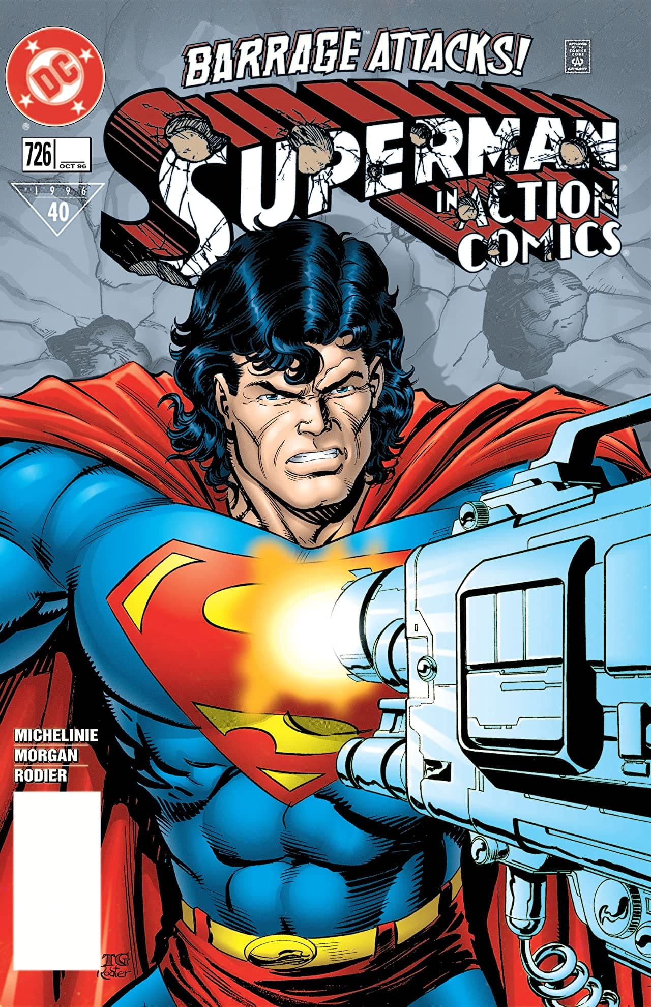 Action Comics #726 cover