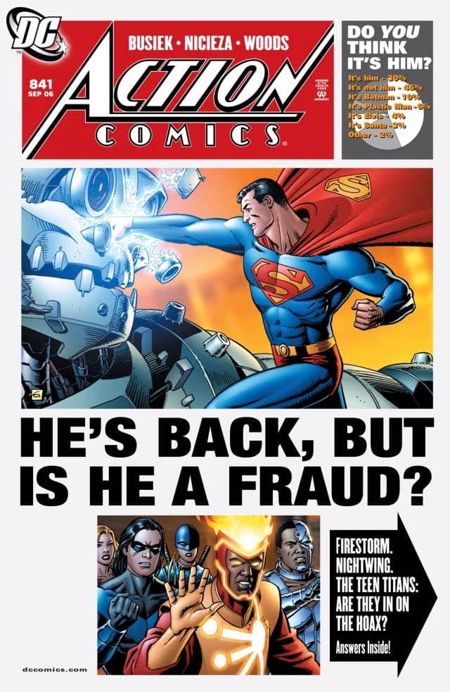 Action Comics #841 cover