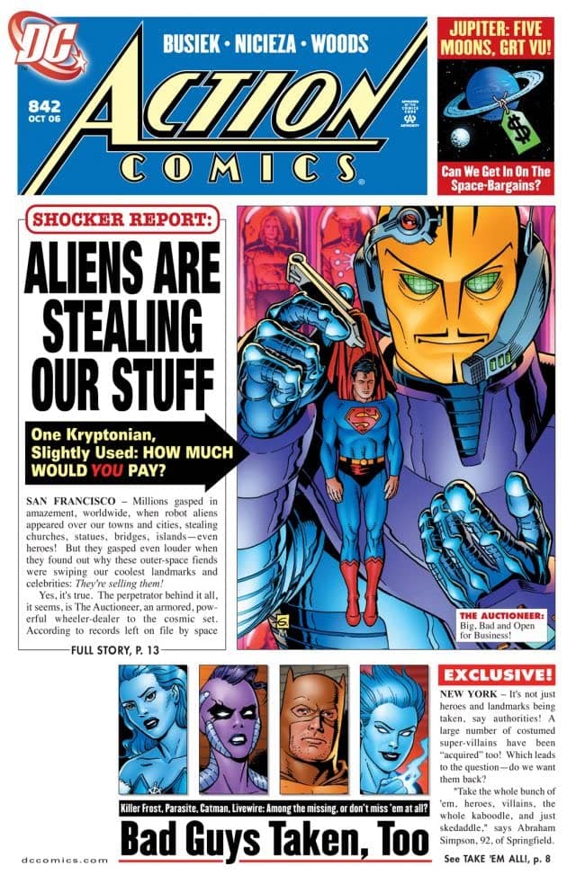 Action Comics #842 cover