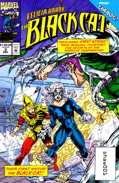 Felicia Hardy: The Black Cat #3 cover