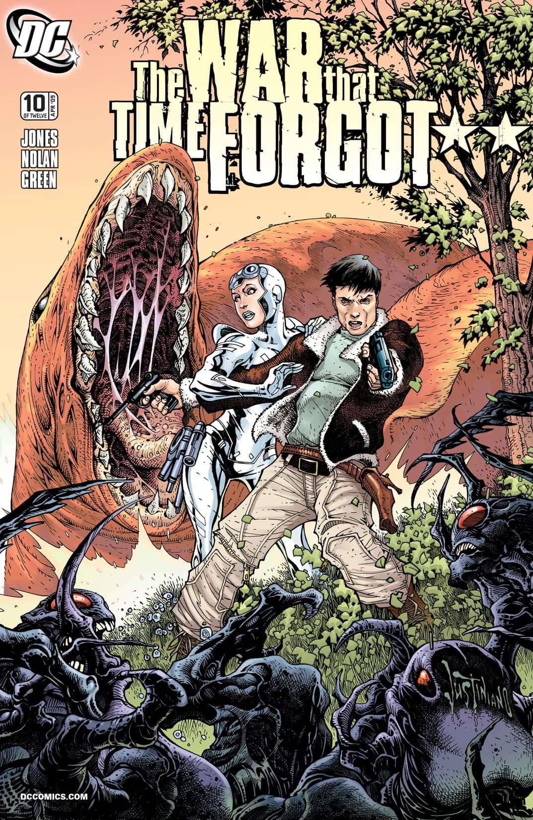 The War that Time Forgot #10 cover