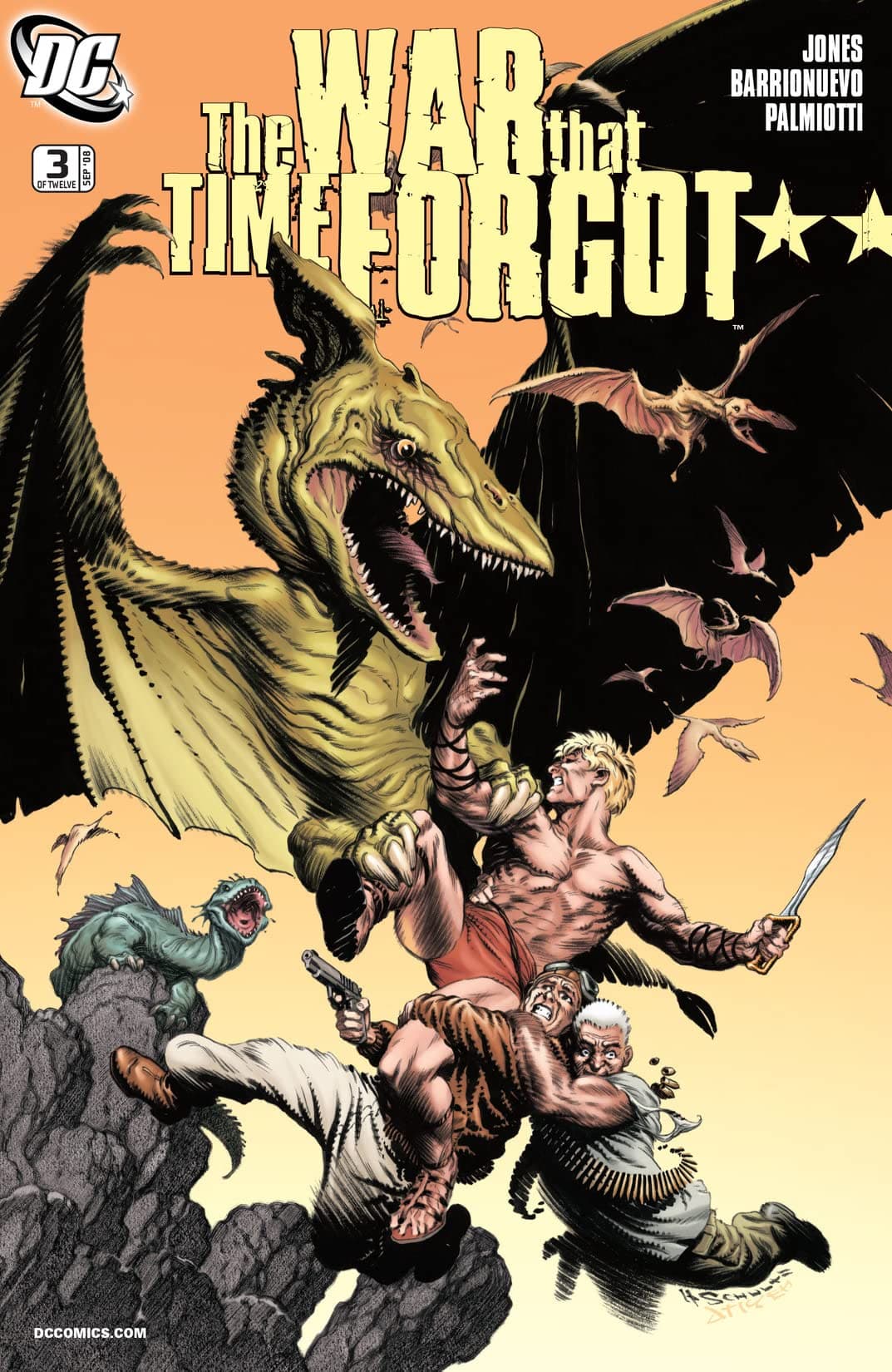 The War that Time Forgot #3 cover