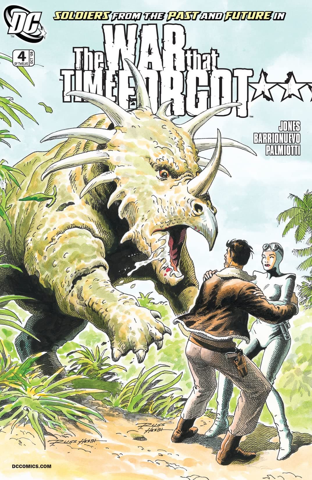The War that Time Forgot #4 cover