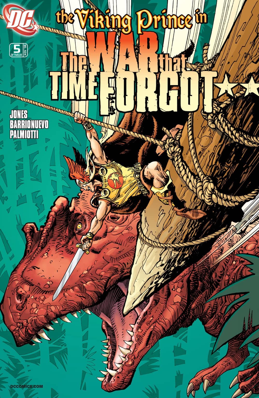 The War that Time Forgot #5 cover