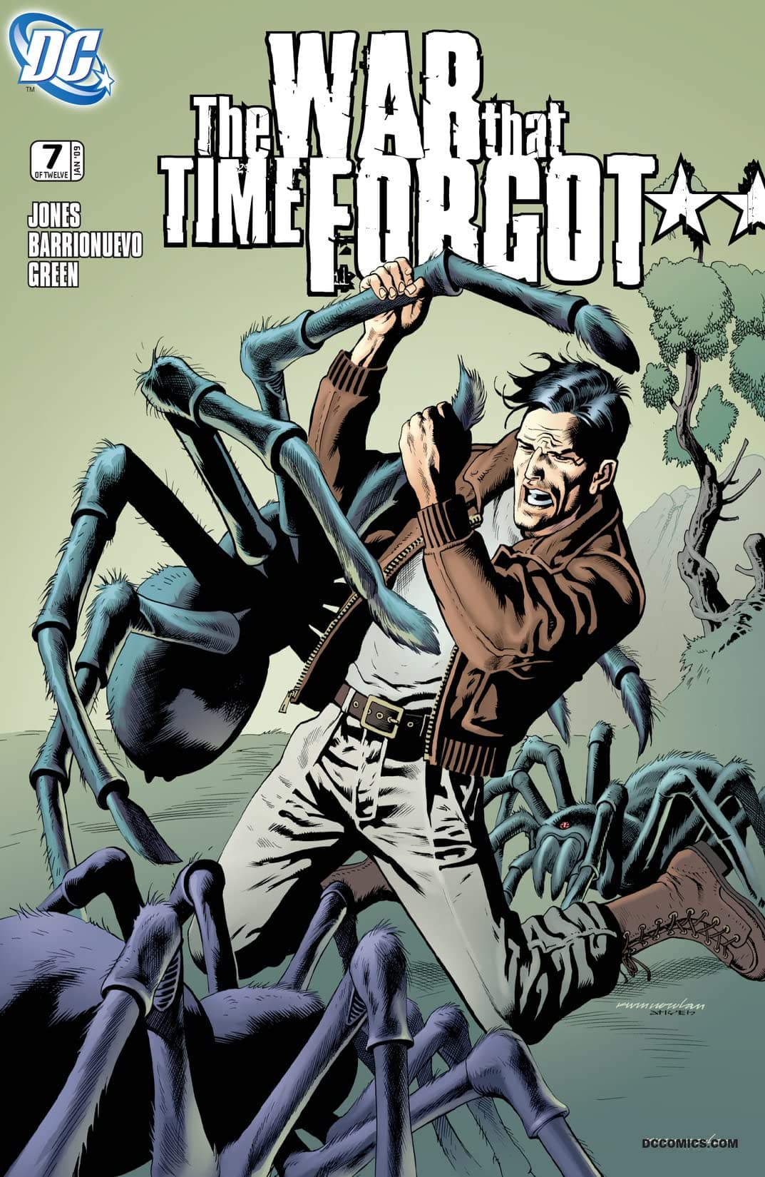 The War that Time Forgot #7 cover