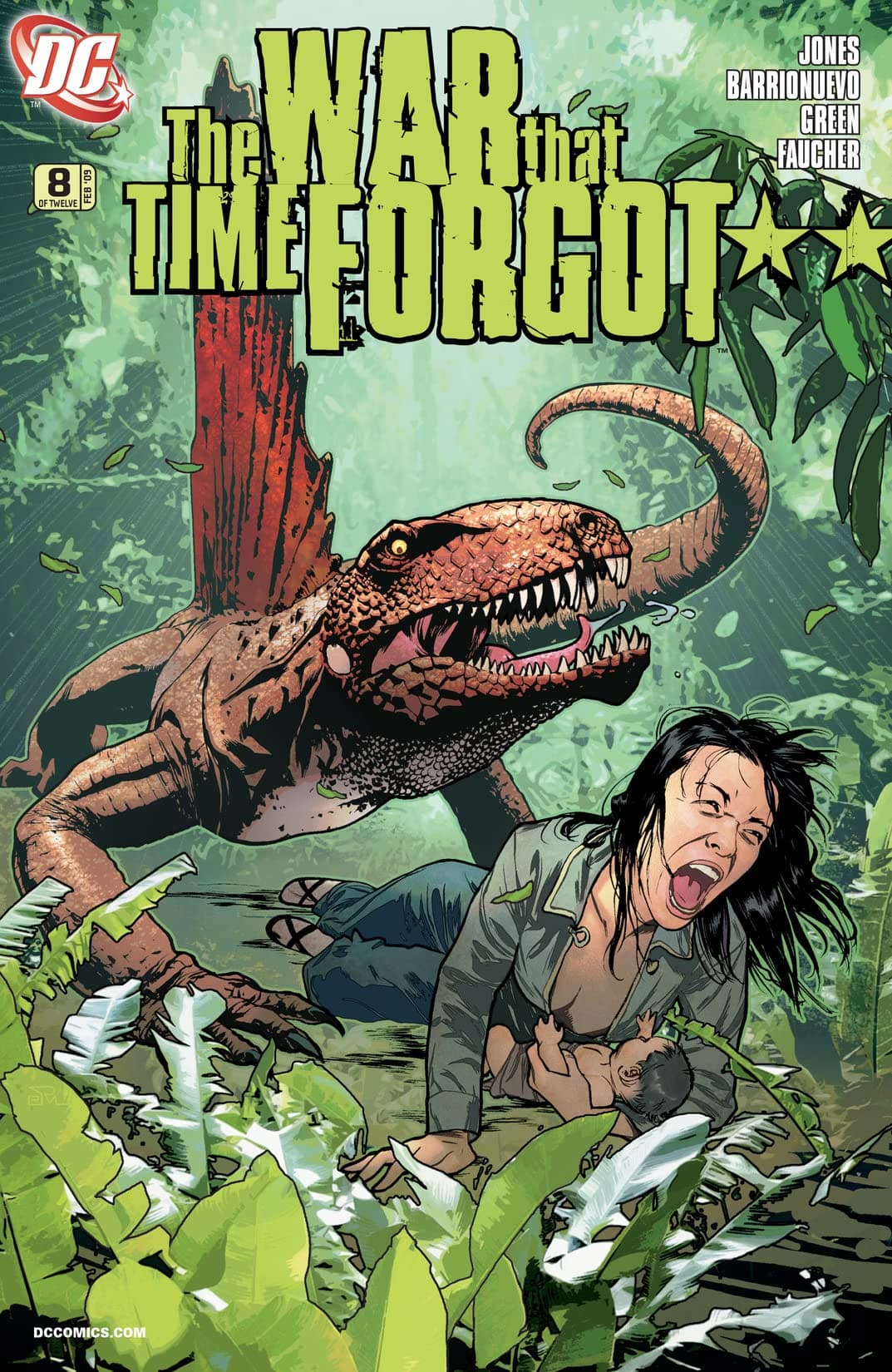 The War that Time Forgot #8 cover