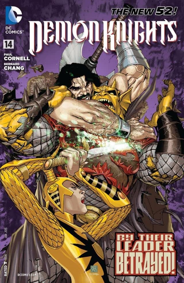 Demon Knights #14 cover