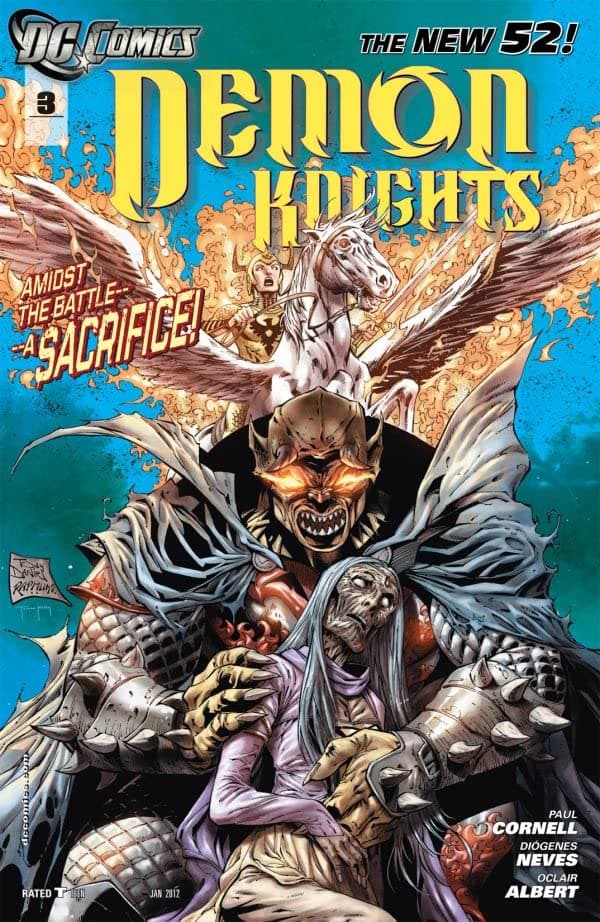 Demon Knights #3 cover