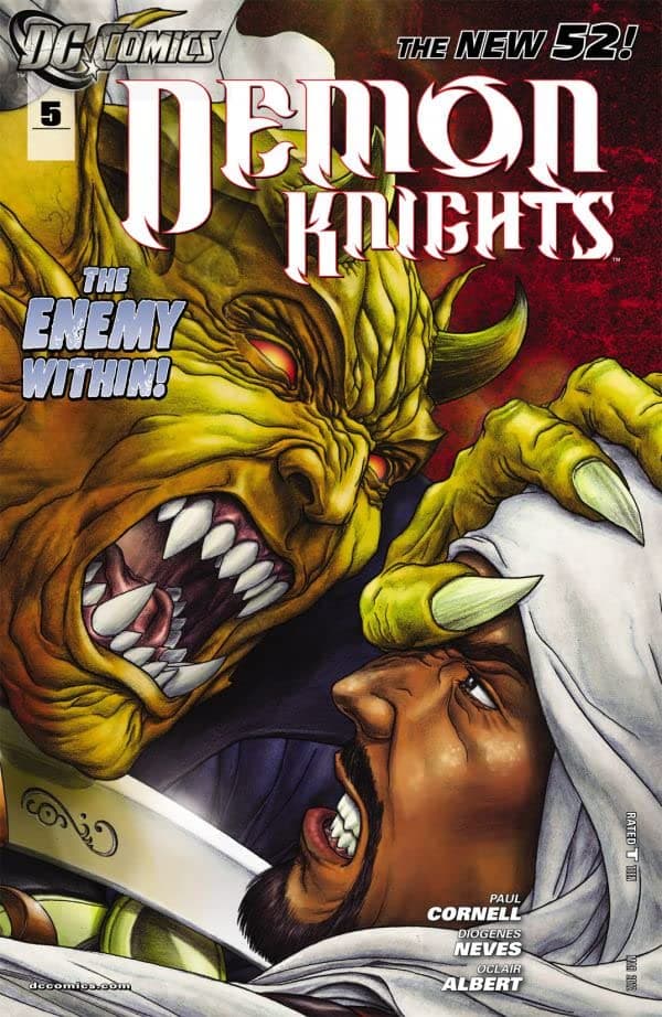 Demon Knights #5 cover