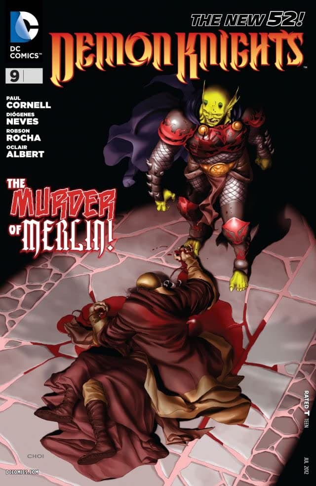 Demon Knights #9 cover
