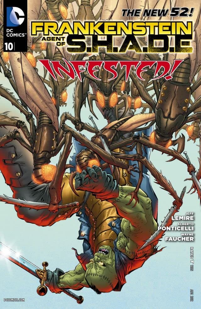 Frankenstein, Agent of S.H.A.D.E. #10 cover
