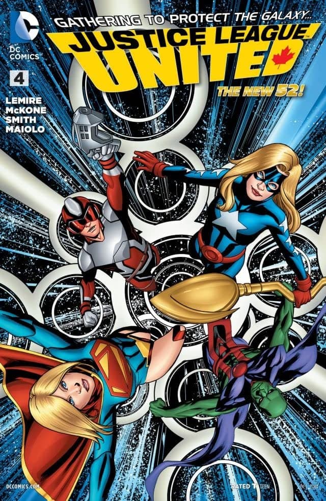 Justice League United #4 cover