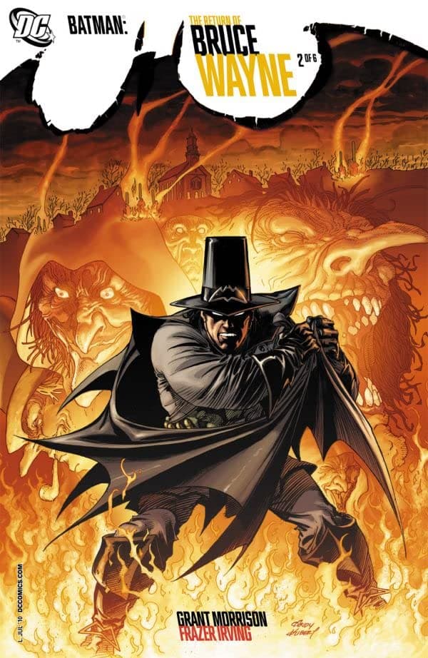 Batman: The Return of Bruce Wayne #2 cover