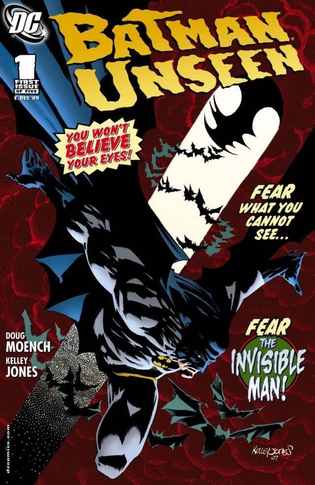 Batman: Unseen #1 cover