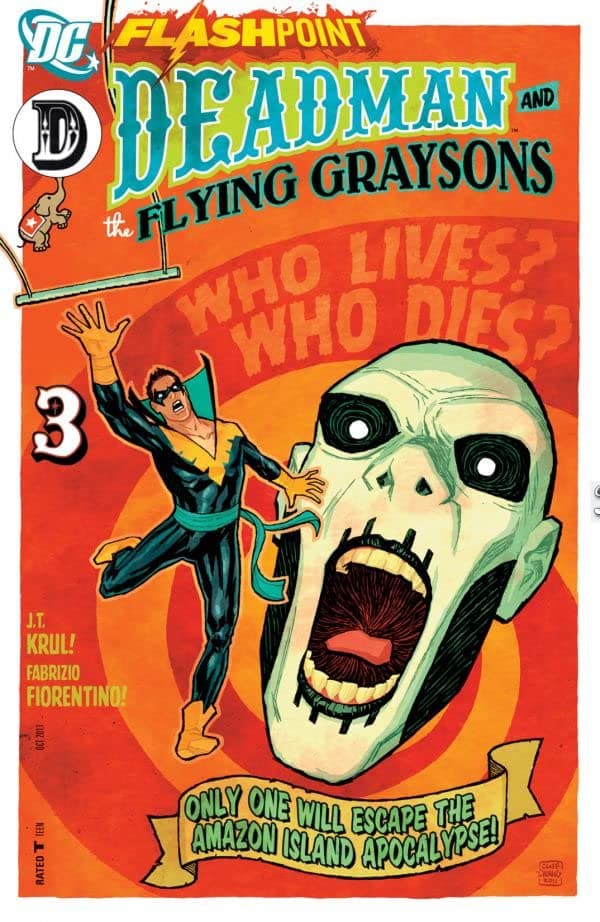 Flashpoint: Deadman and the Flying Graysons #3 cover
