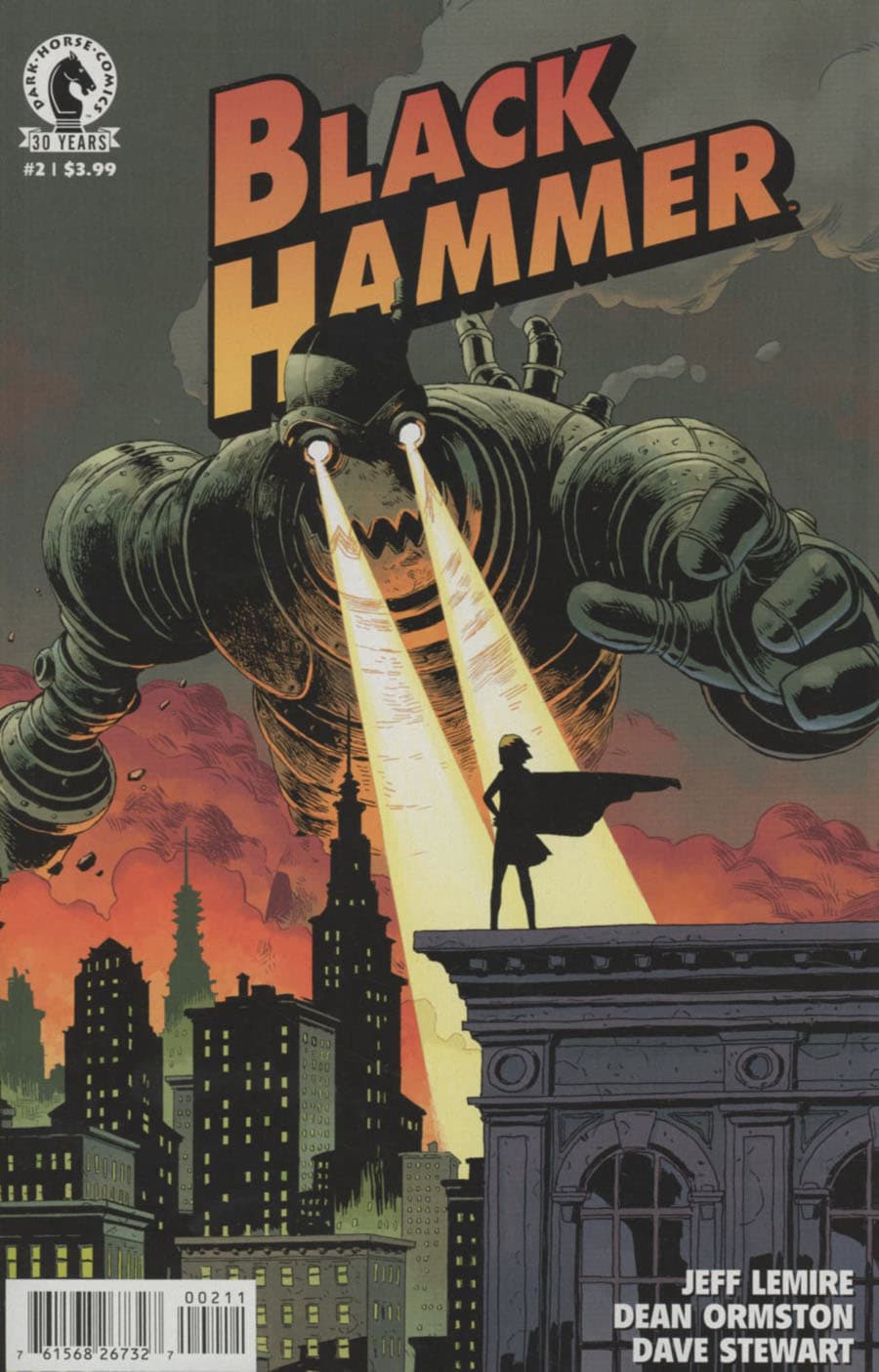 Black Hammer #2 cover