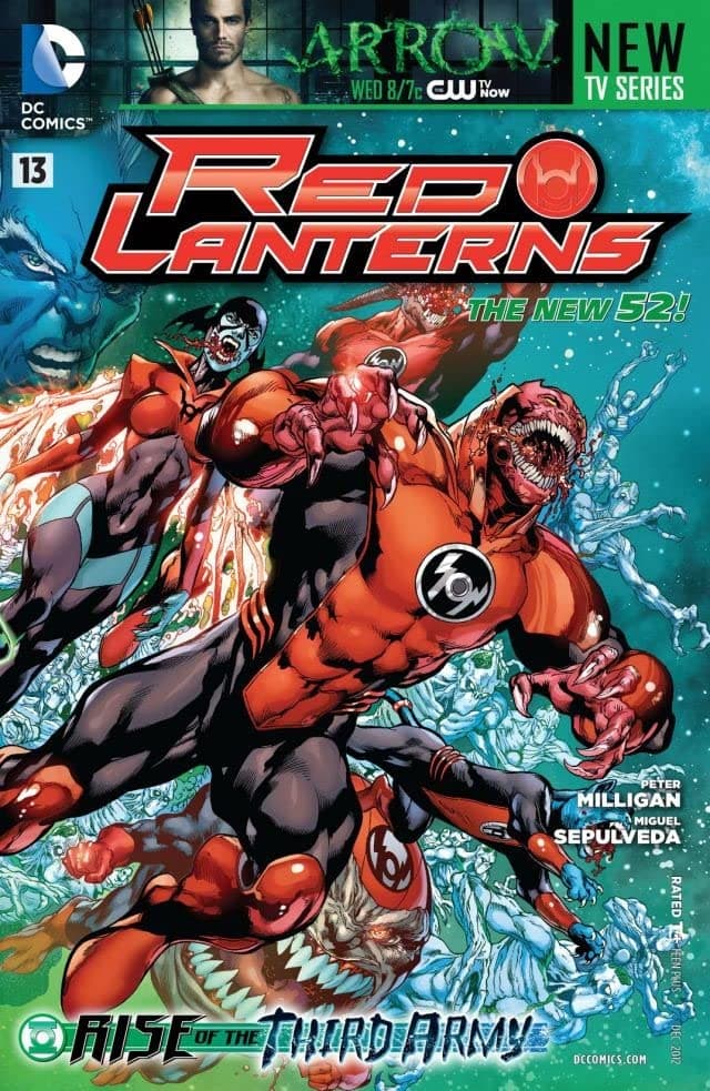 Red Lanterns #13 cover