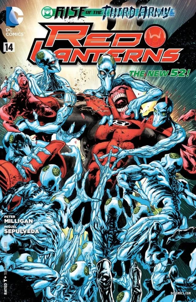 Red Lanterns #14 cover