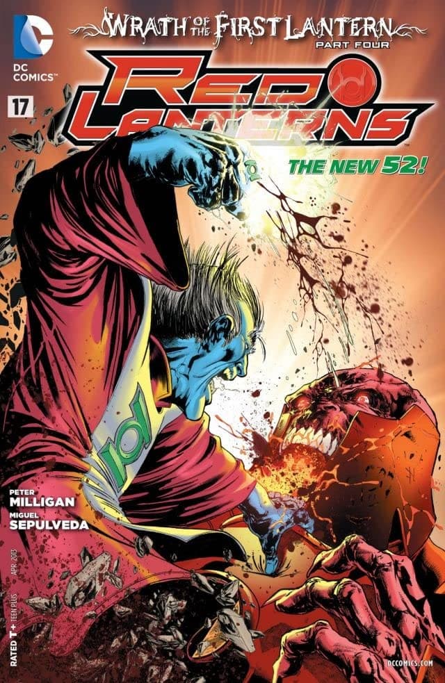Red Lanterns #17 cover