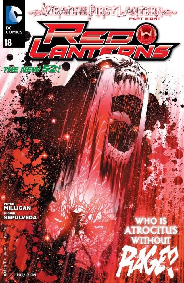 Red Lanterns #18 cover