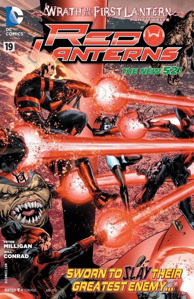 Red Lanterns #19 cover