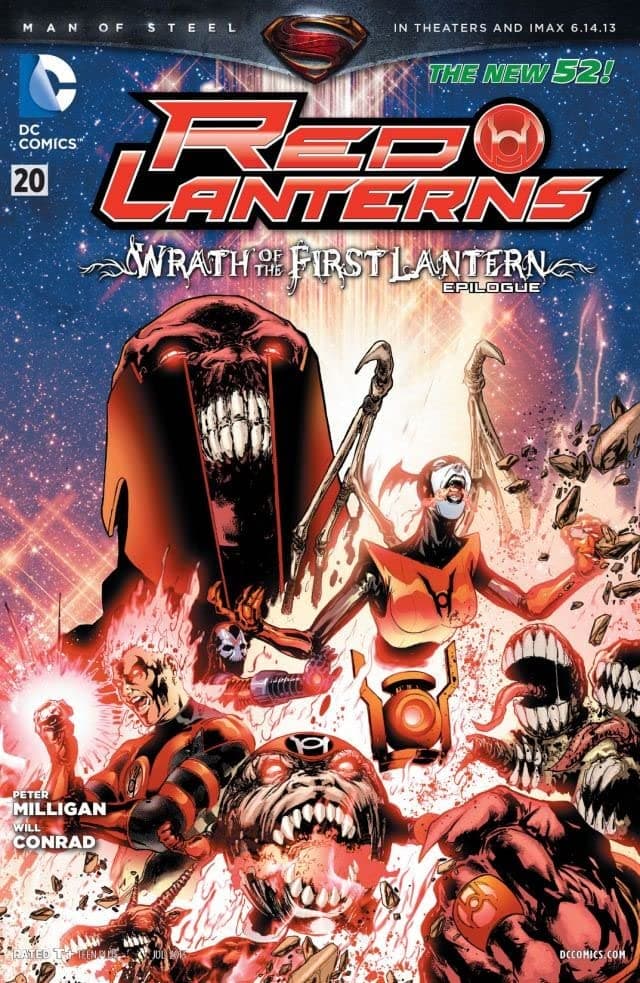 Red Lanterns #20 cover