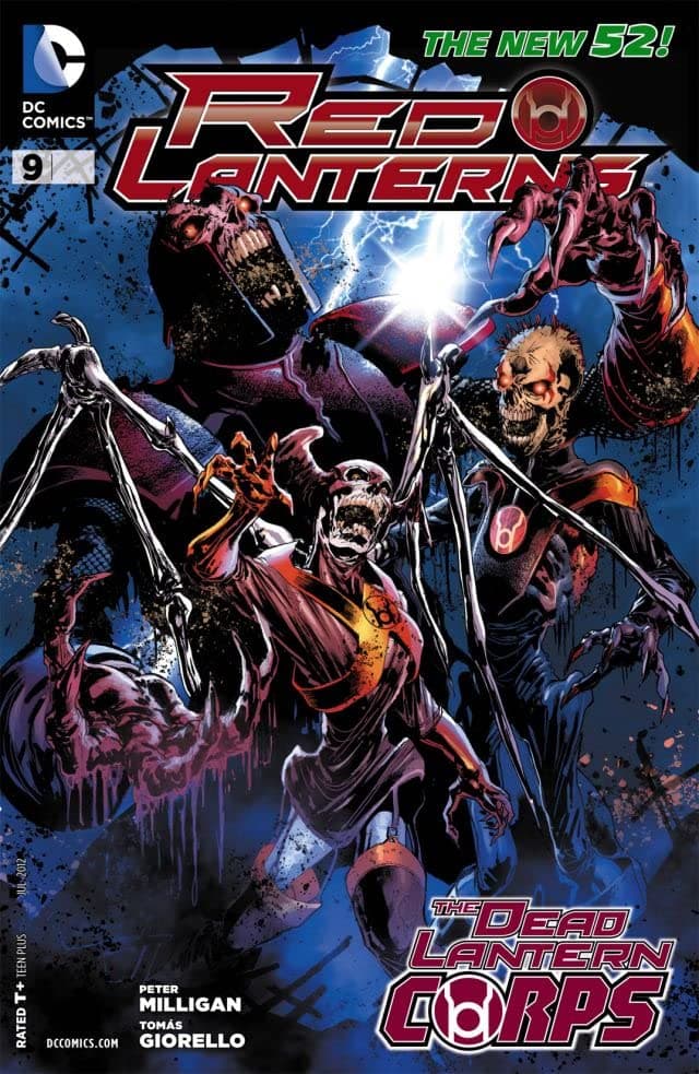 Red Lanterns #9 cover