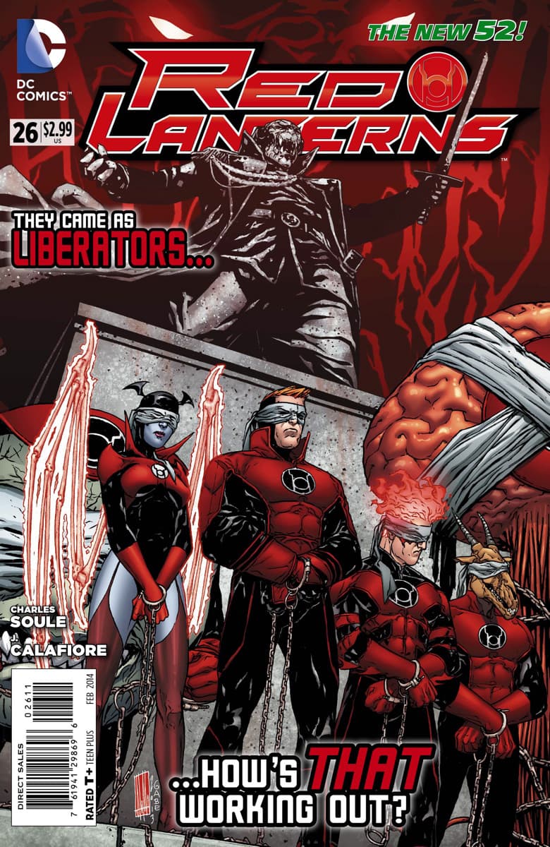 Red Lanterns #26 cover