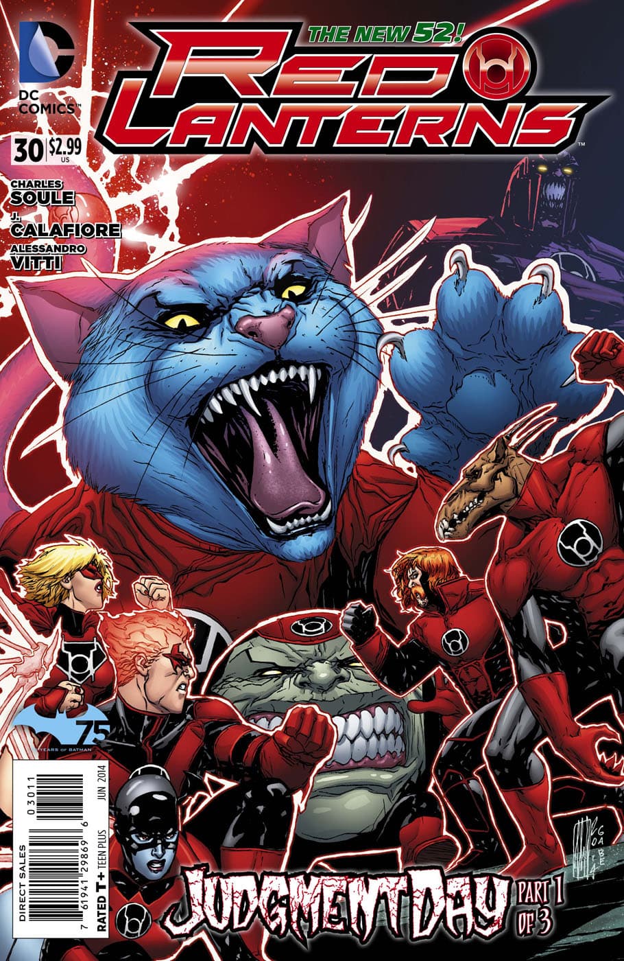 Red Lanterns #30 cover