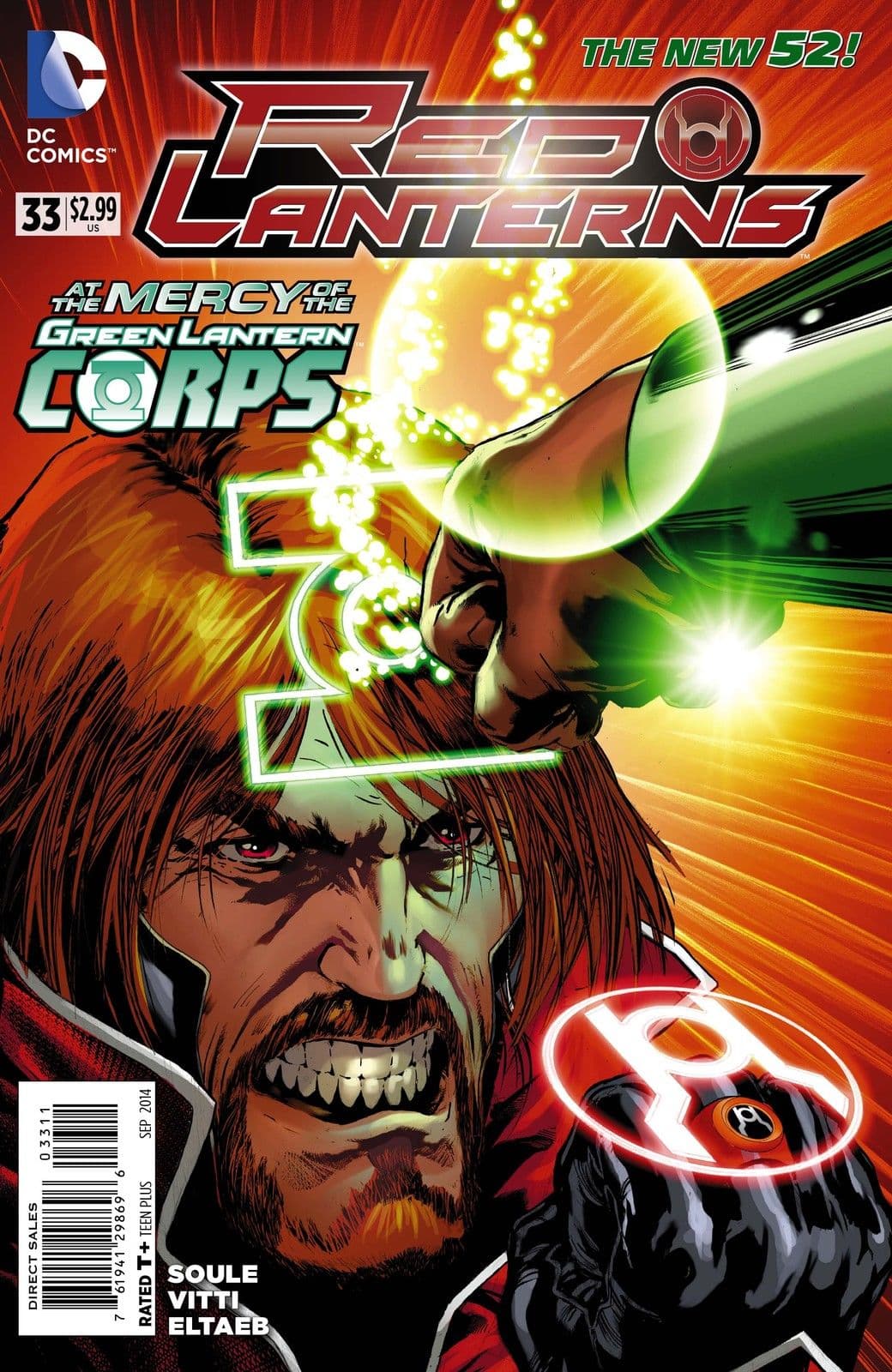 Red Lanterns #33 cover