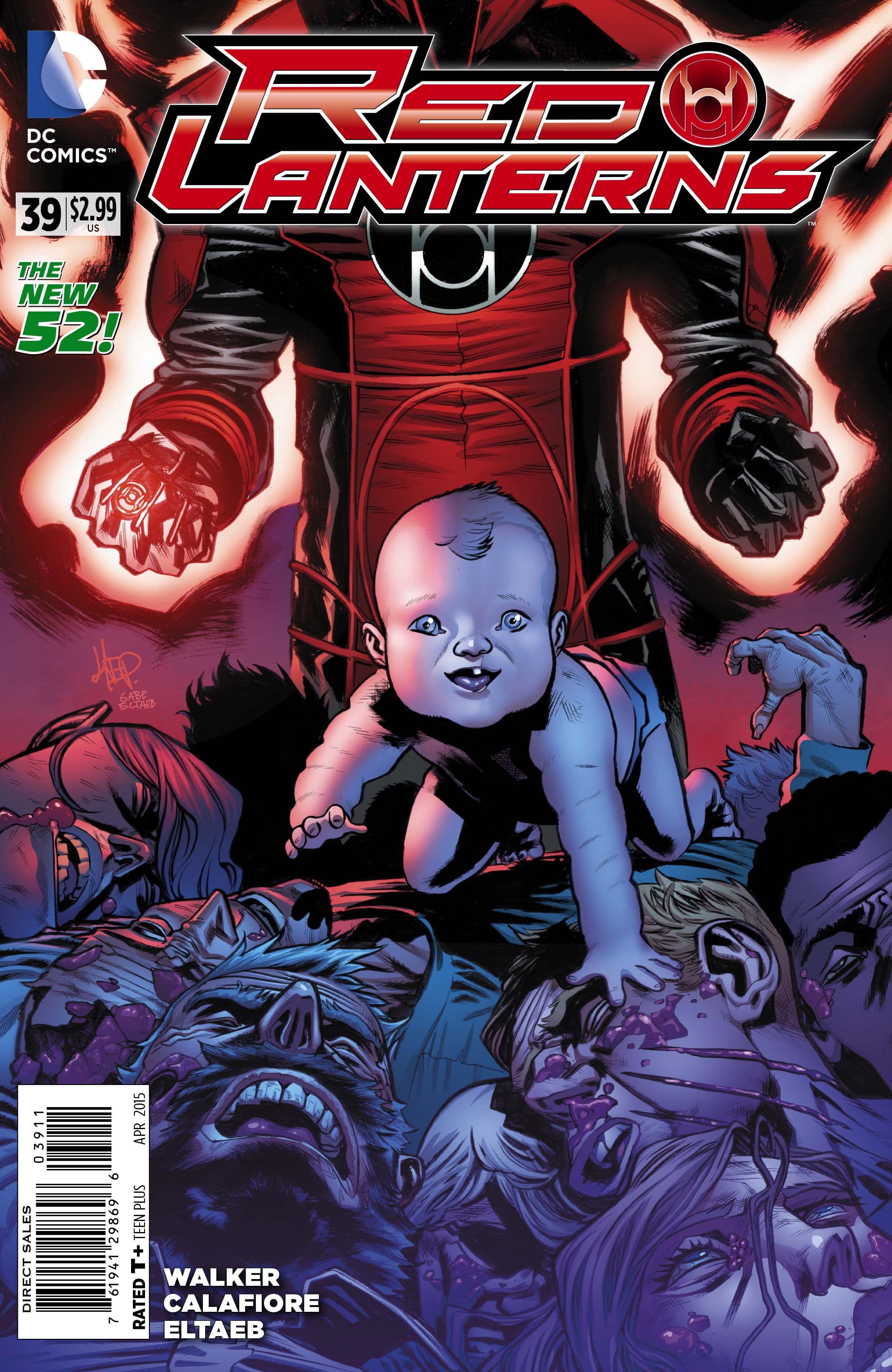 Red Lanterns #39 cover