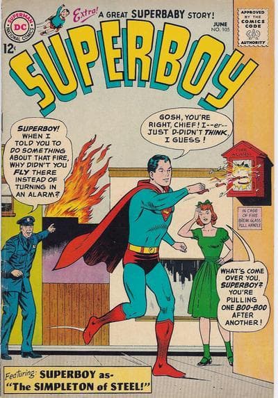Superboy #105 cover