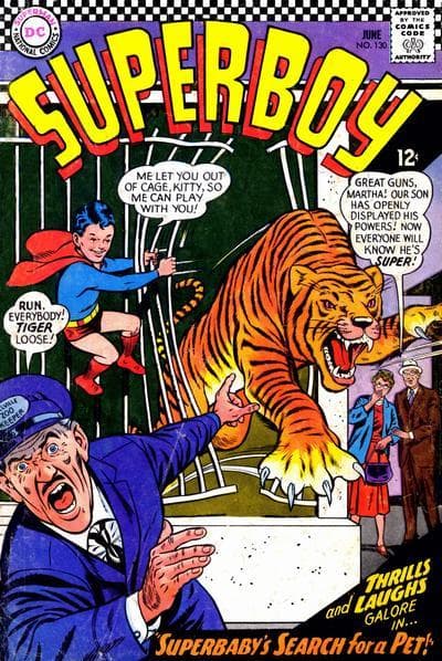 Superboy #130 cover