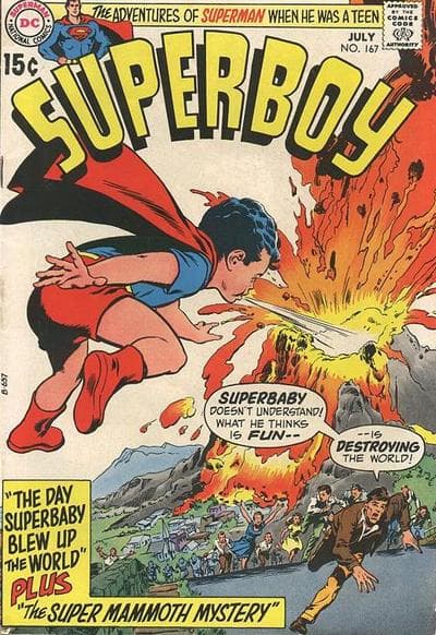 Superboy #167 cover