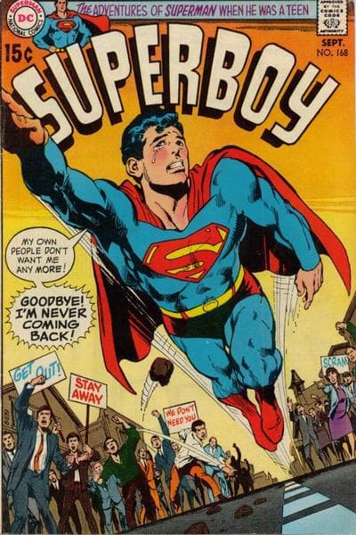 Superboy #168 cover