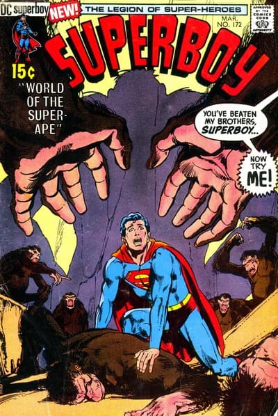 Superboy #172 cover