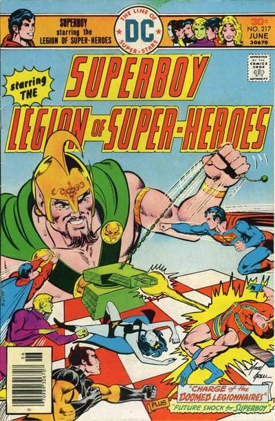 Superboy #217 cover