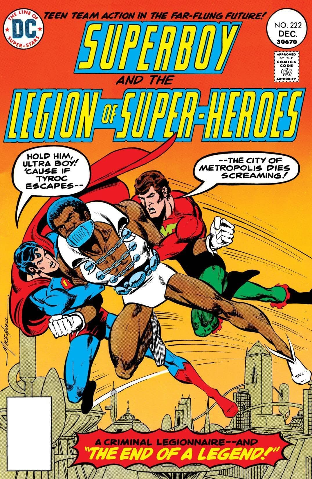Superboy #222 cover