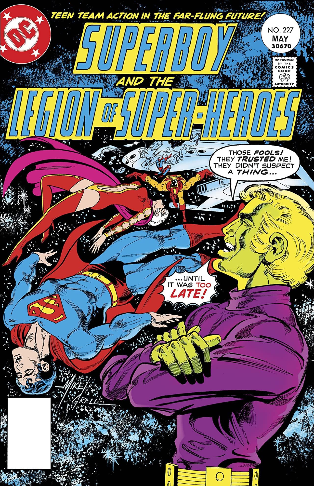 Superboy #227 cover