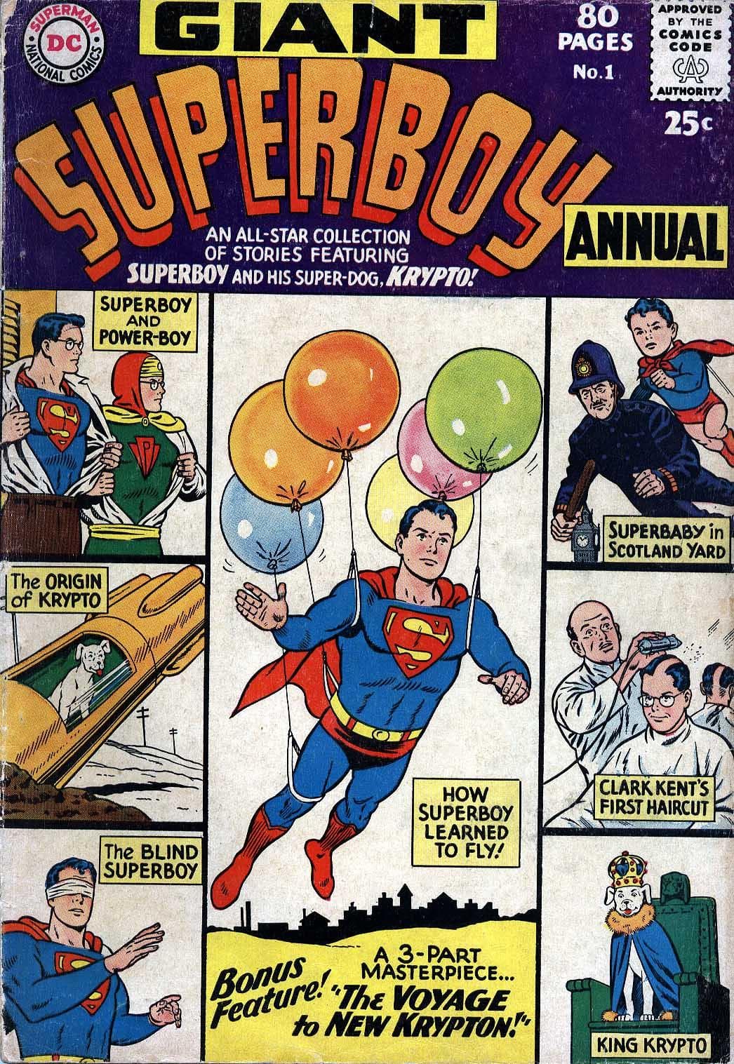 Superboy Annual cover — © DC Comics