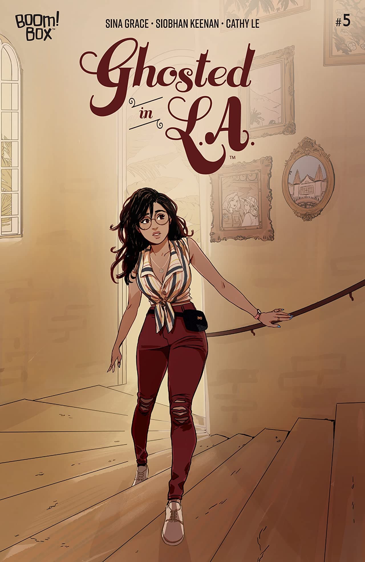 Ghosted in L.A. #5 cover