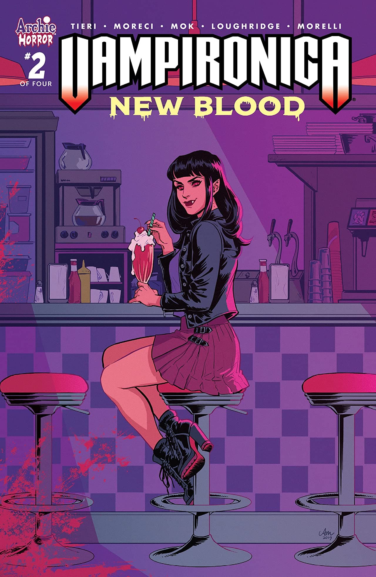 Vampironica: New Blood #2 cover