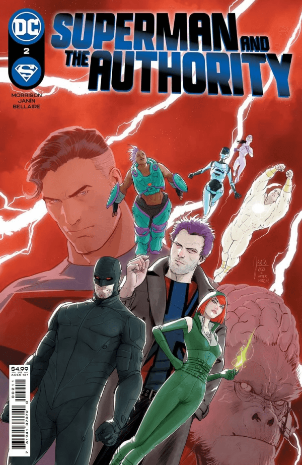 Superman and the Authority #2 cover
