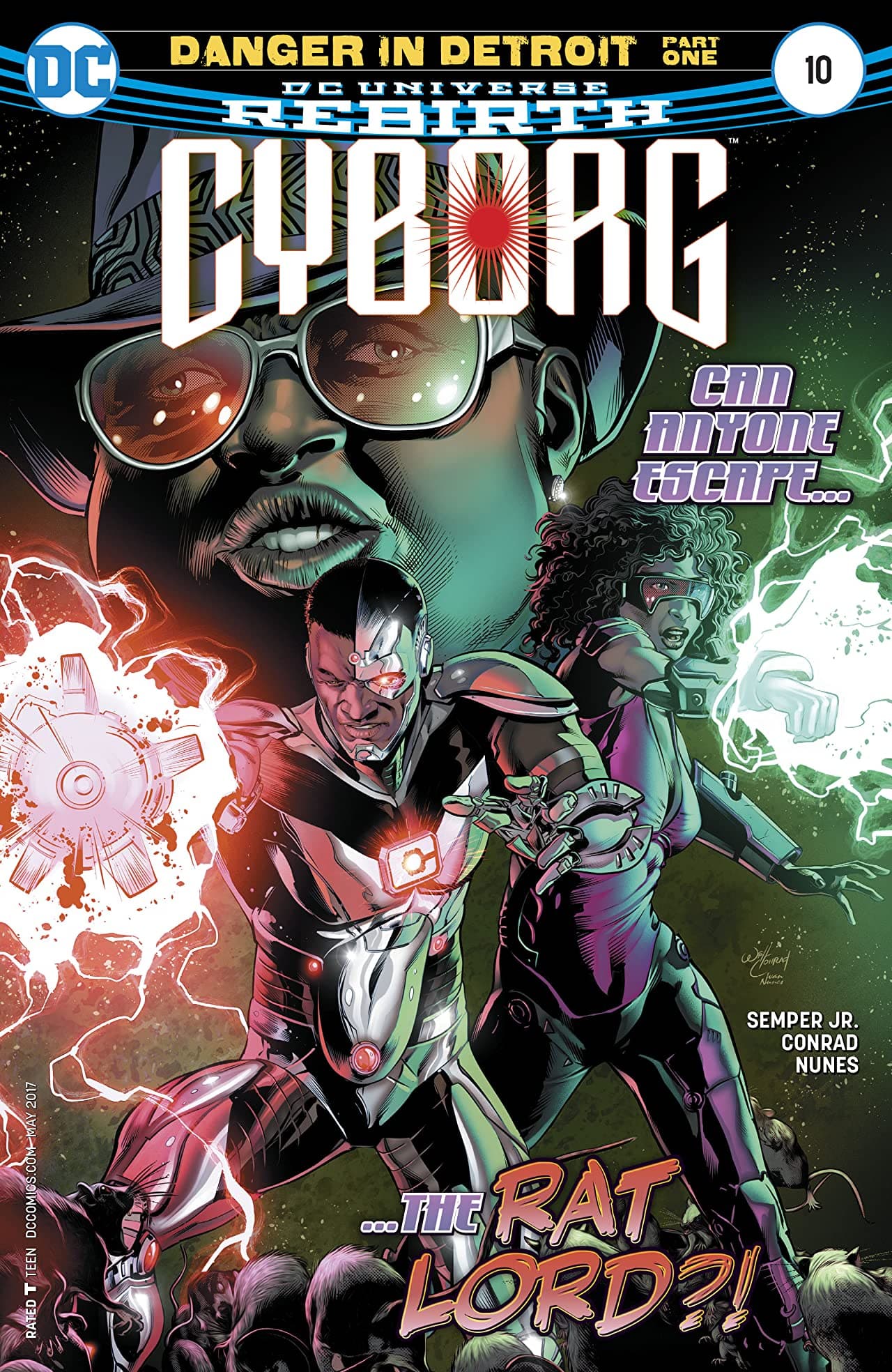 Cyborg #10 cover