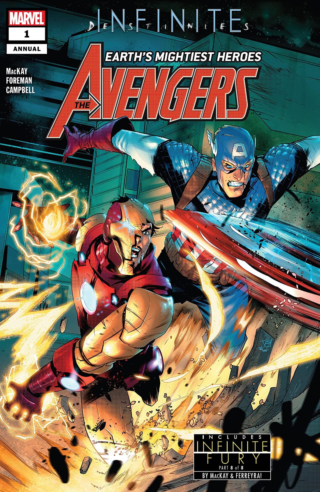 Avengers Annual cover — © Marvel Comics