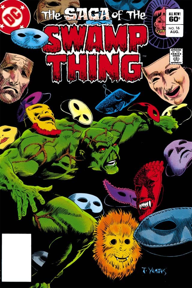 The Saga of Swamp Thing #16 cover