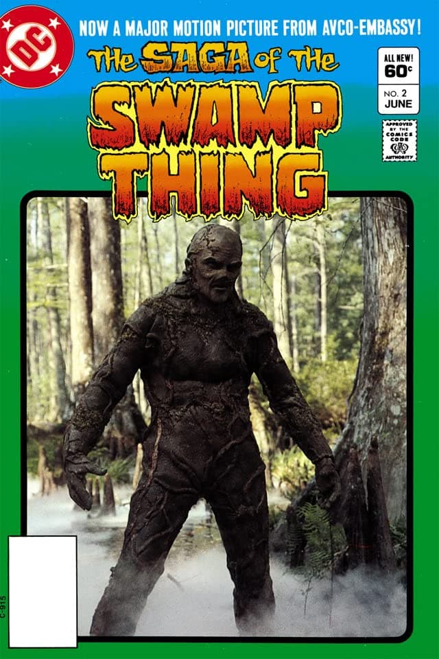 The Saga of Swamp Thing #2 cover