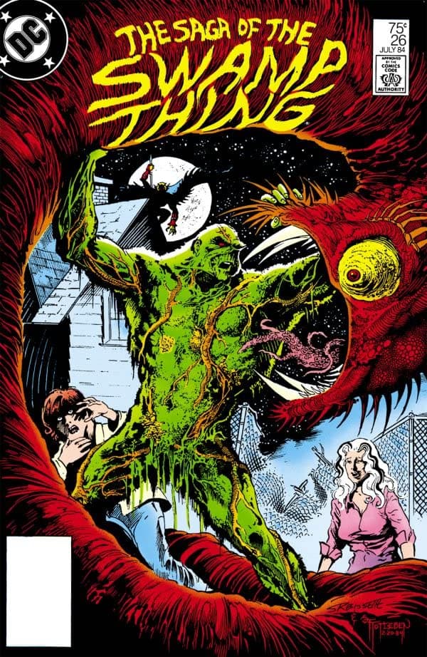 The Saga of Swamp Thing #26 cover