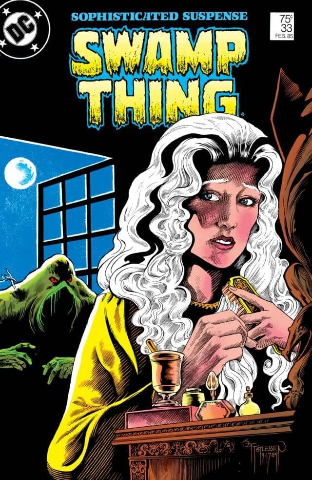 The Saga of Swamp Thing #33 cover