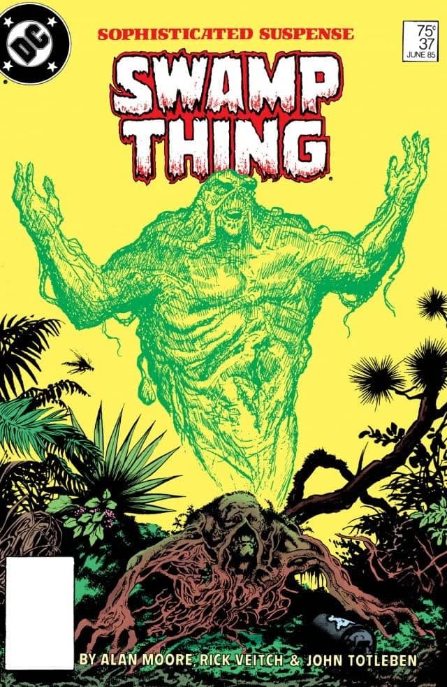 The Saga of Swamp Thing #37 cover